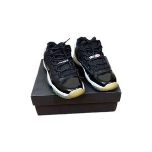 Nike Air Jordan 11 Retro low Infrared 23 Black Platinum 528896-023 4.5Y